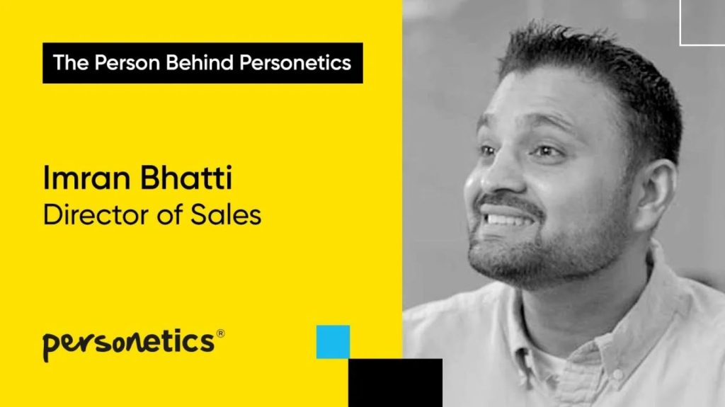 Imran Bhatti - The Person Behind Personetics