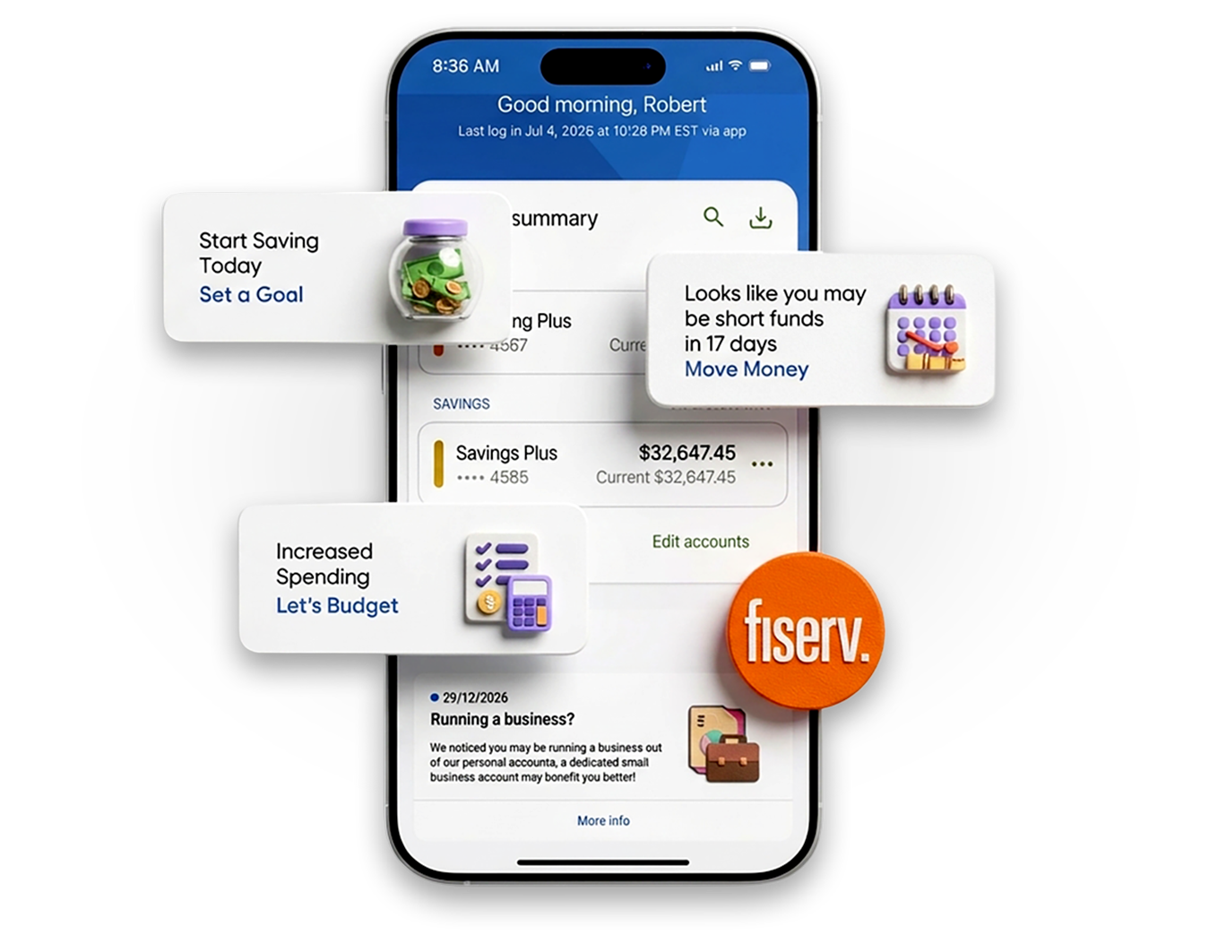Personetics Fiserv Partnership